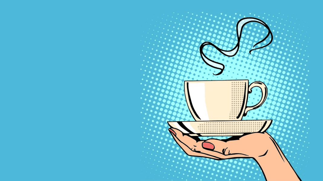 coffee cup illustration